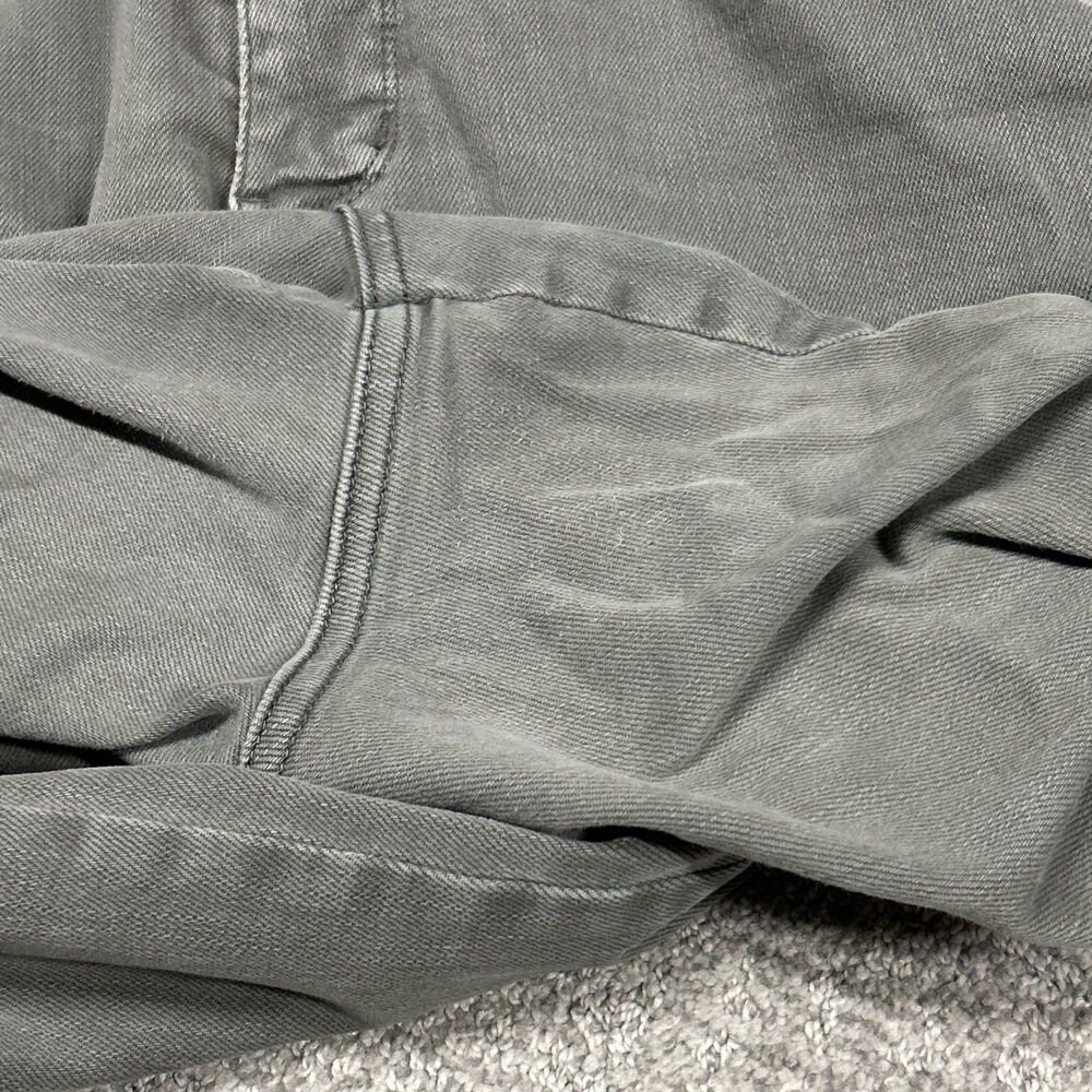 Judy Blue Wide Leg Crop Jeans Womens 18W Green Denim Garment Dyed Stretch - Picture 10 of 10